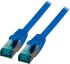 Patchkabel Cat.6A S/FTP EC6000A 3m bl