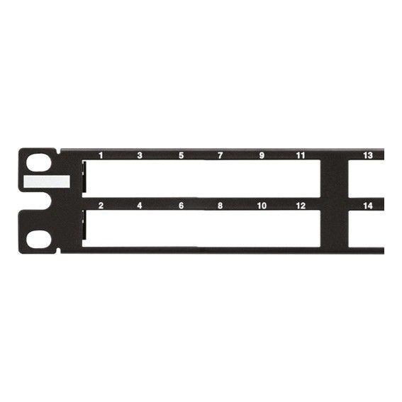 QN Patchpanel 48 Port QPP48HDVNSBL