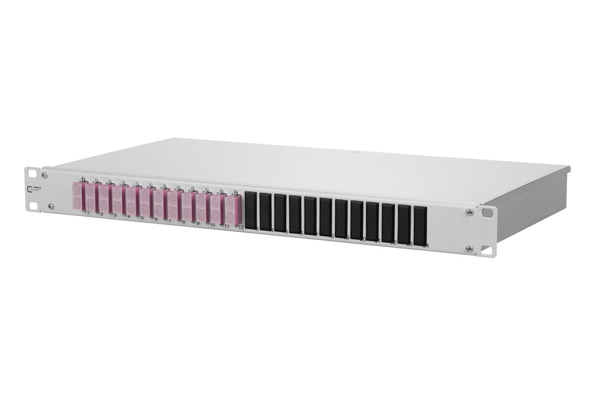 Spleissbox bestückt OpDATfix 12SC-D OM4 Spleissbox bestückt OpDATfix 12SC-D OM4
