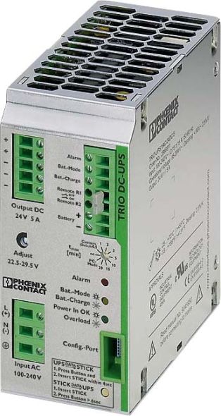 Stromversorgung TRIO-UPS/1AC/24DC/ 5 Stromversorgung TRIO-UPS/1AC/24DC/ 5