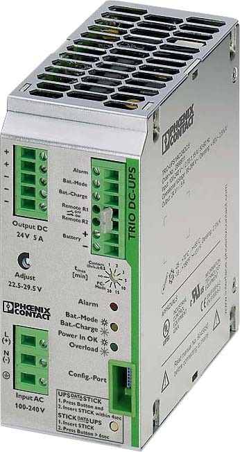 Stromversorgung TRIO-UPS/1AC/24DC/ 5 Stromversorgung TRIO-UPS/1AC/24DC/ 5