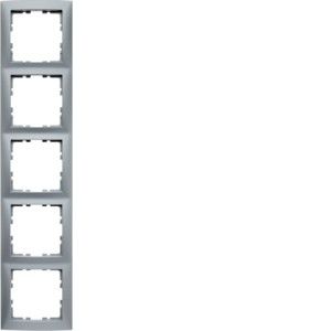 Rahmen 5fach alu matt 10159939 Rahmen 5fach alu matt 10159939