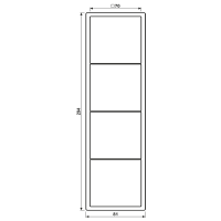 Rahmen 4-fach LC 984 227