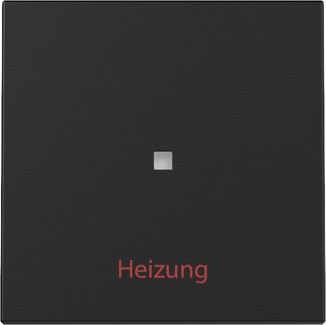 Wippe 3678005 Kontrollf. + Heizung schwarz matt - neue Generation