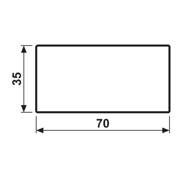 Taste mit neutralem Symbol LS 409 N