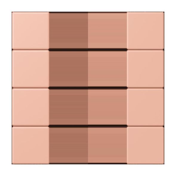 Tastensatz 4fach LC 504 TSA 231