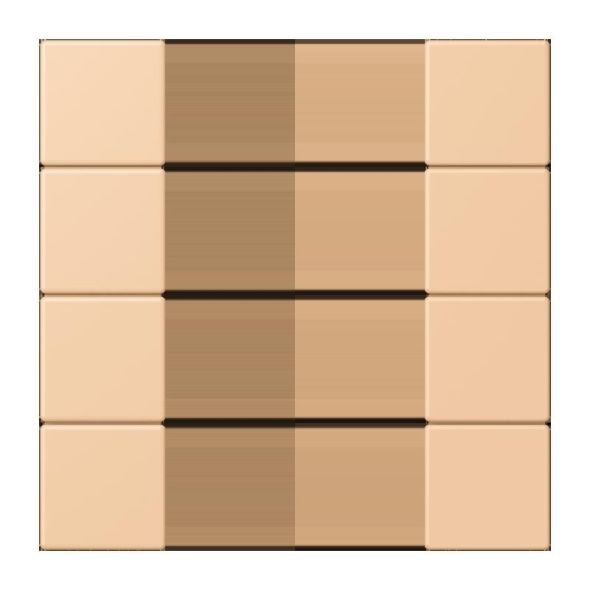 Tastensatz 4fach LC 504 TSA 237