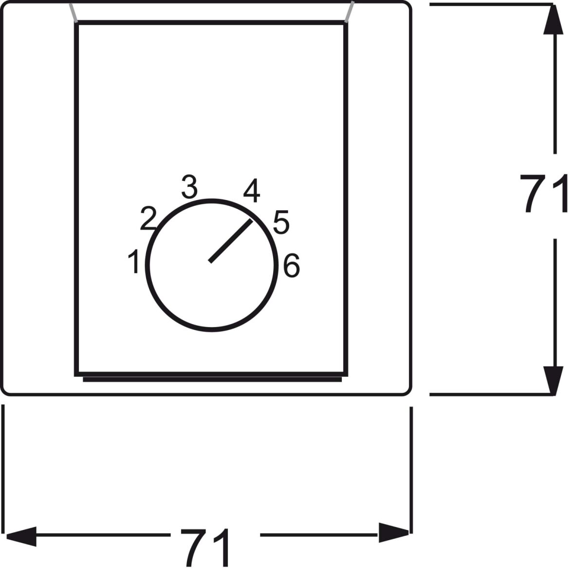 Zentralscheibe alu/si 1794-783