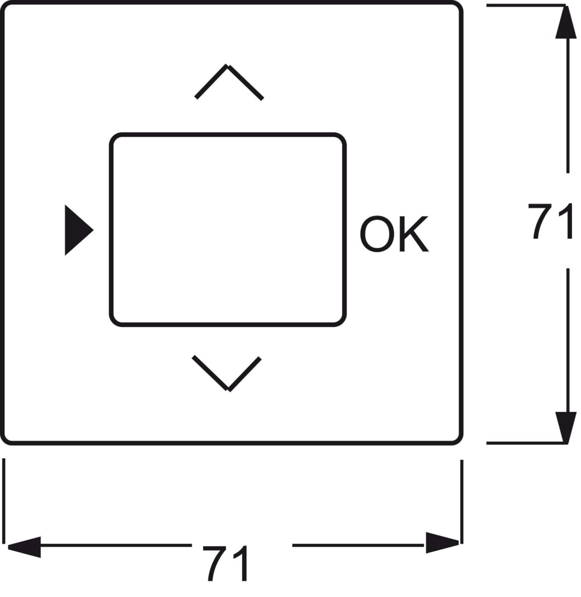 Zentralscheibe alu/si 6435-783