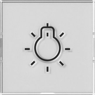 Wippe 321600 BSF + Symb. Licht  reinweiß seidenmatt - neue Generation