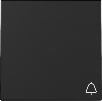 Wippe 3286005 Symb. Klingel schwarz matt - neue Generation