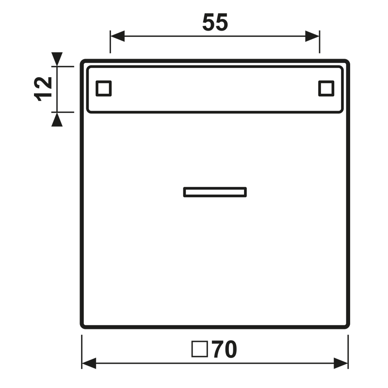 Wippe Licht./Schriftf.eds ES 2990 NAKO5