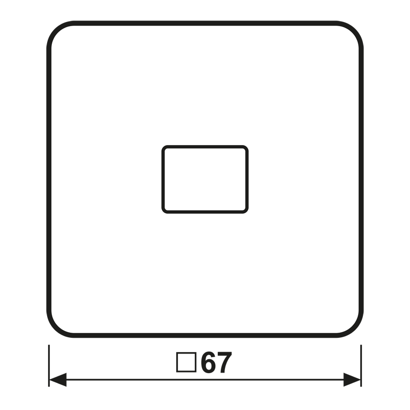 Wippe Lichtfenster pla CD 590 KO PT