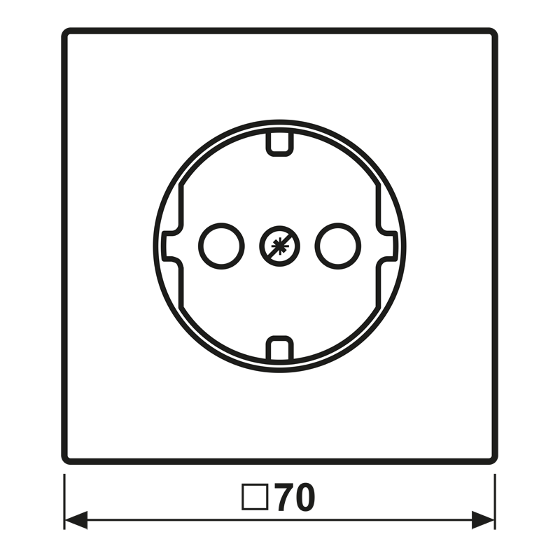 Zentralplatte ES 2520 PL