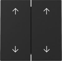 Wippe 3297005 2-fach Pfeile schwarz matt - neue Generation