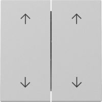 Wippe 3297015 2-fach Pfeile grau matt - neue Generation
