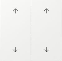 Wippe 329770 2-fach Pfeile reinweiß glänzend - neue Generation