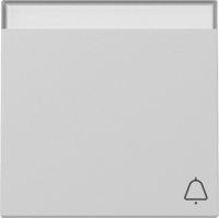 Wippe 3673015 Symb. Klingel grau matt - neue Generation