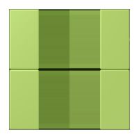 Tastensatz 2fach LC 502 TSA 221