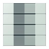 Tastensatz 4fach LC 504 TSA 215