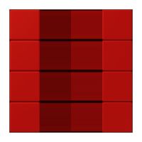 Tastensatz 4fach LC 504 TSA 227