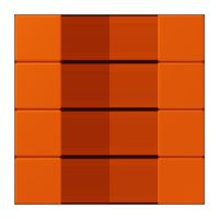 Tastensatz 4fach LC 504 TSA 260