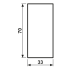 Abdeckung in Tastenfarbe LC 50 NA 255