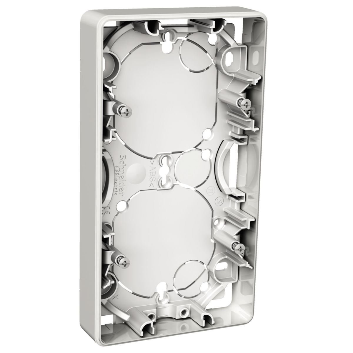 Aufputzgehäuse 2-fach 21mm WDE002352