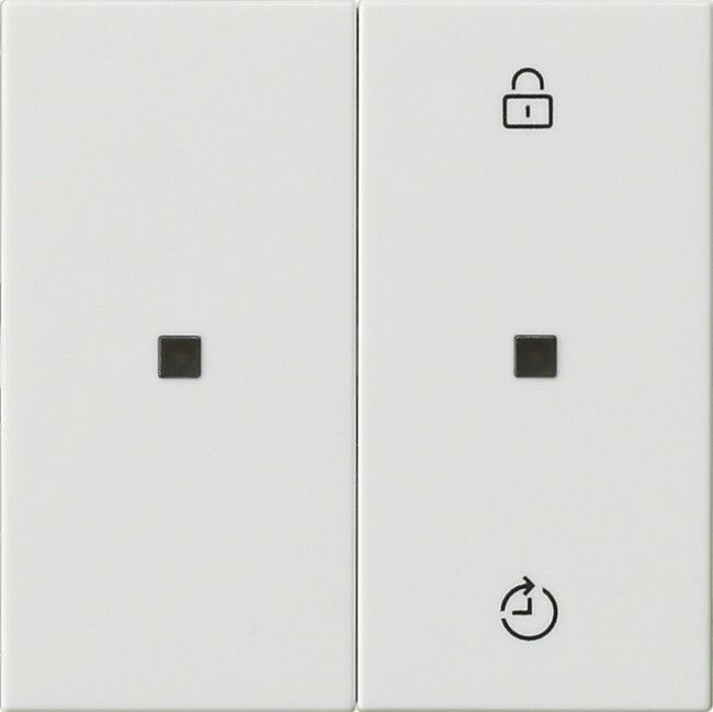 Funk-Bedienaufsatz 549303 reinweiß glänzend 