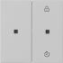 Funk-Bedienaufsatz 5493015 grau matt