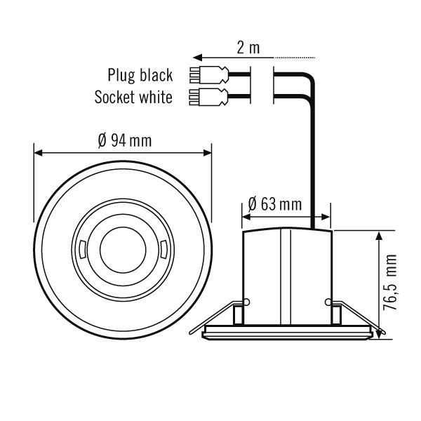 Decken-Bewegungsmelder MD-FLAT #EP10424861