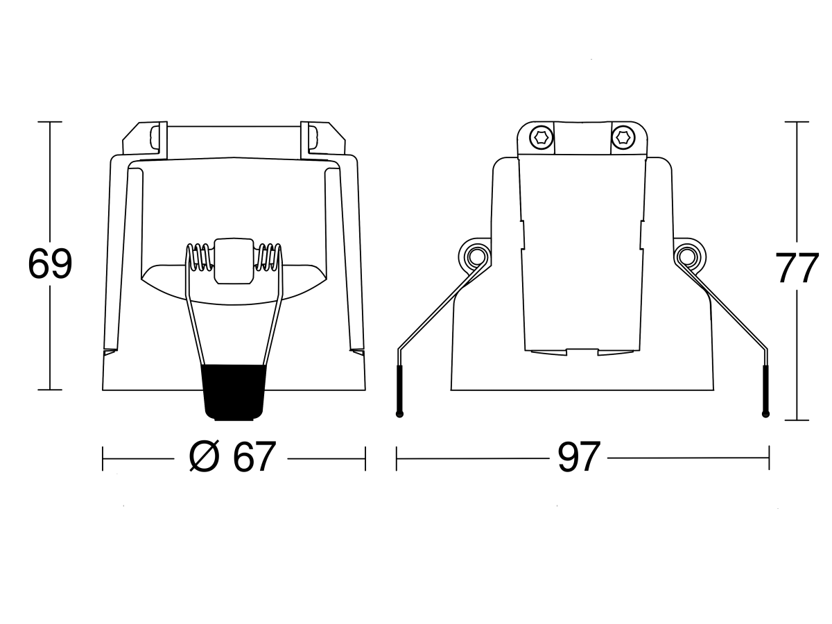 Präsenzmelder DualTech DE WS COM1