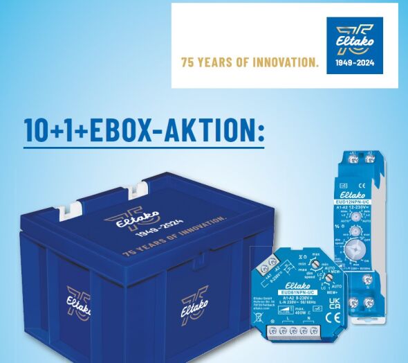 Eurobehälter EBOX75/10+1-EUD12NPN