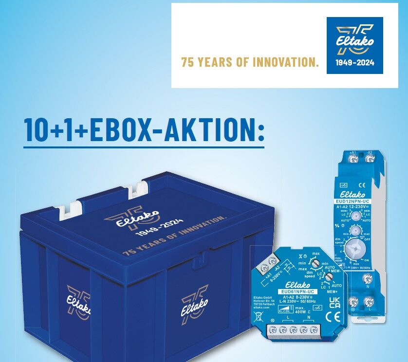 Eurobehälter EBOX75/10+1-EUD12NPN