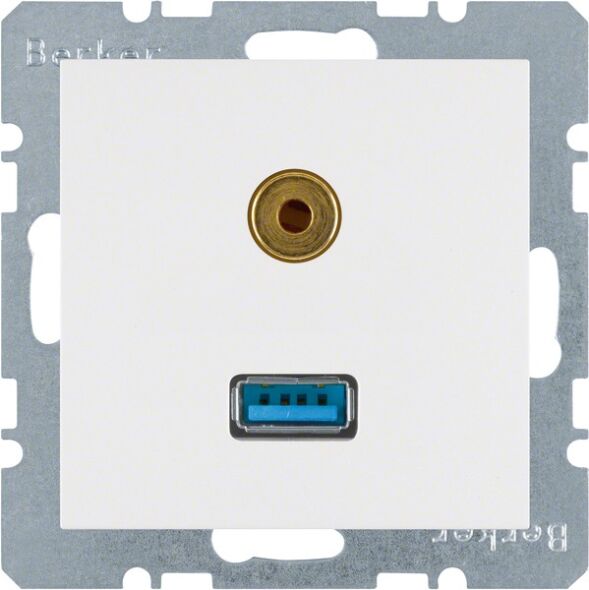 Steckdose USB/3,5mm Audio 3315398989 Steckdose USB/3,5mm Audio 3315398989