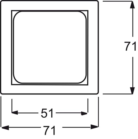 Zentralscheibe alu/si 1746/10-783