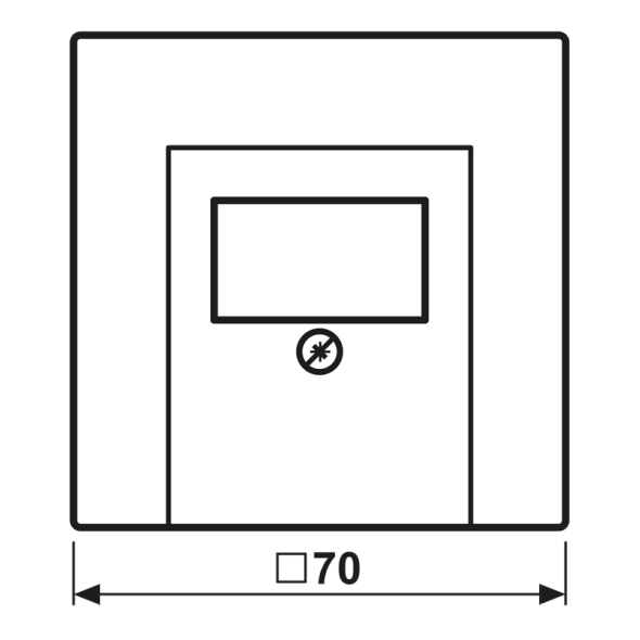 Abdeckung für TAE LC 969 T 237