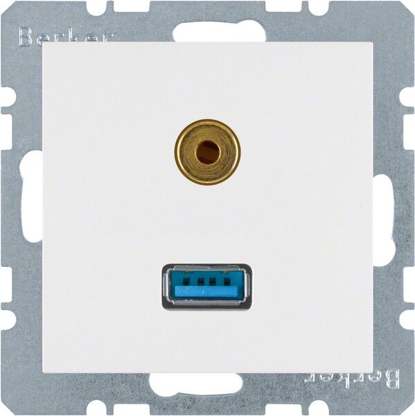 Steckdose USB/3,5mm Audio 3315398989 Steckdose USB/3,5mm Audio 3315398989