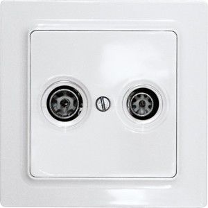 TV/RF/SAT-Abdeckung TV55E/2-pm TV/RF/SAT-Abdeckung TV55E/2-pm