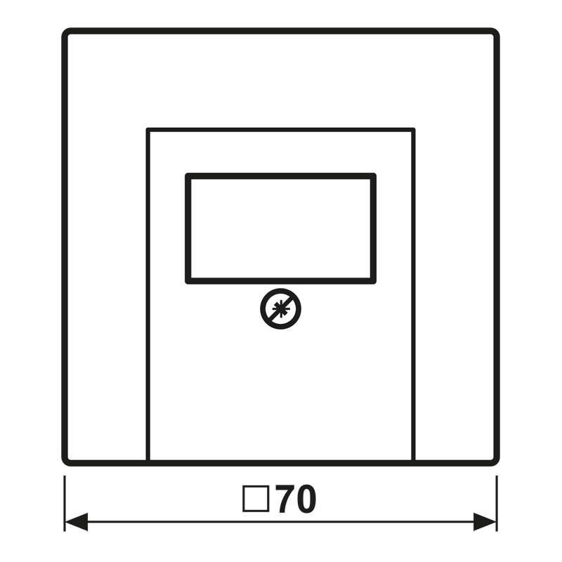 Abdeckung für TAE LC 969 T 246