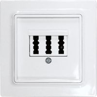 TAE-Abdeckung 3-fach TAE55E/3-am