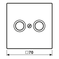 Abdeckung für Antennendose LC 990 TV 241