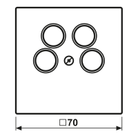 Abdeckung für SAT-TV LC 990-4 SAT2 255