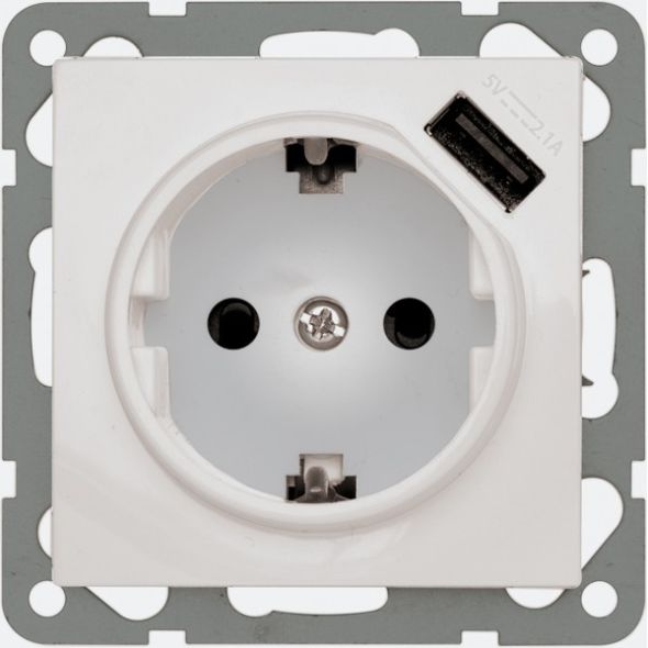Universelle USB-Steckdose D 6511.03 SI USB Universelle USB-Steckdose D 6511.03 SI USB