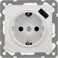 Universelle USB-Steckdose D 6511.03 SI USB