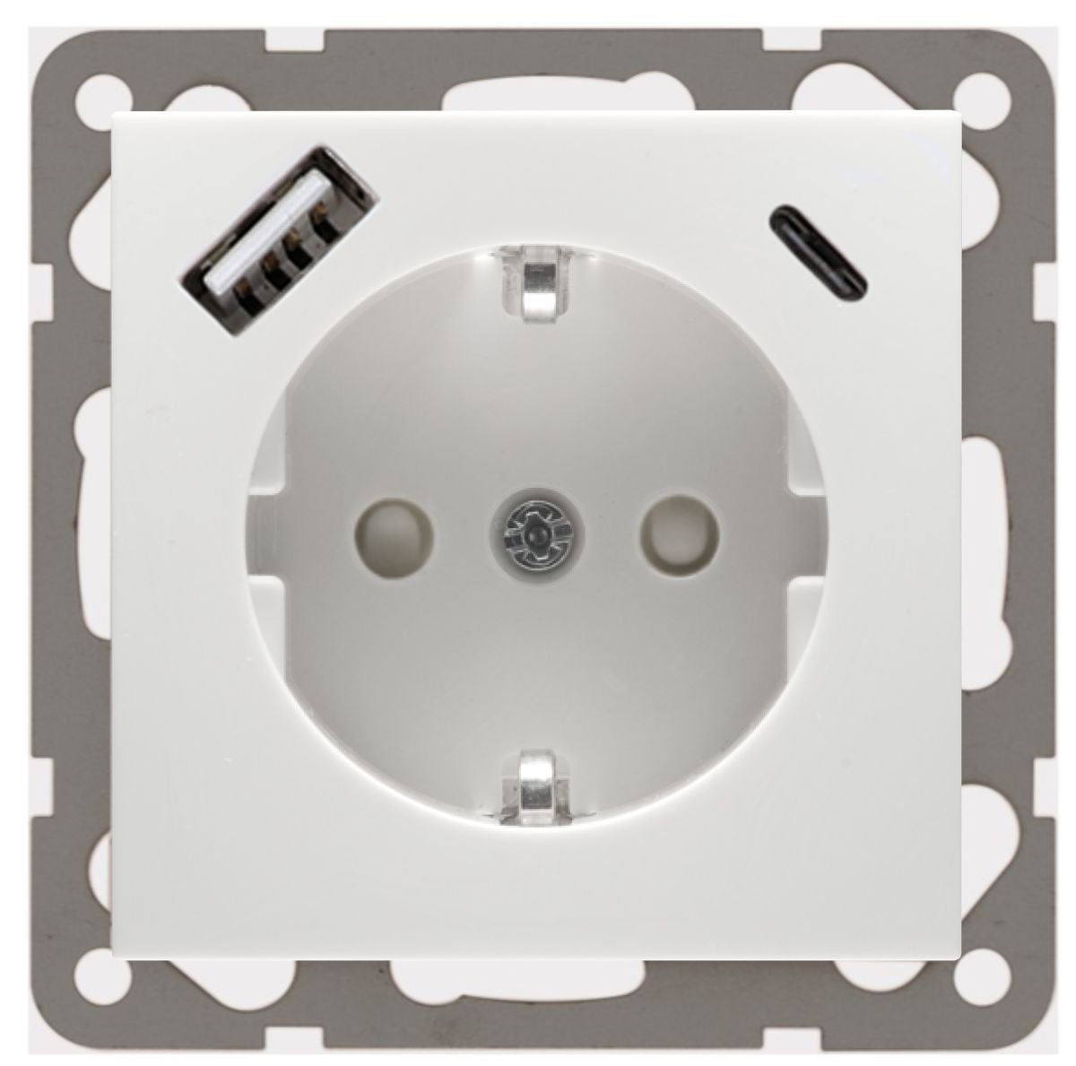 Steckdose mit USB D 11.6511.02 SIUSBCA