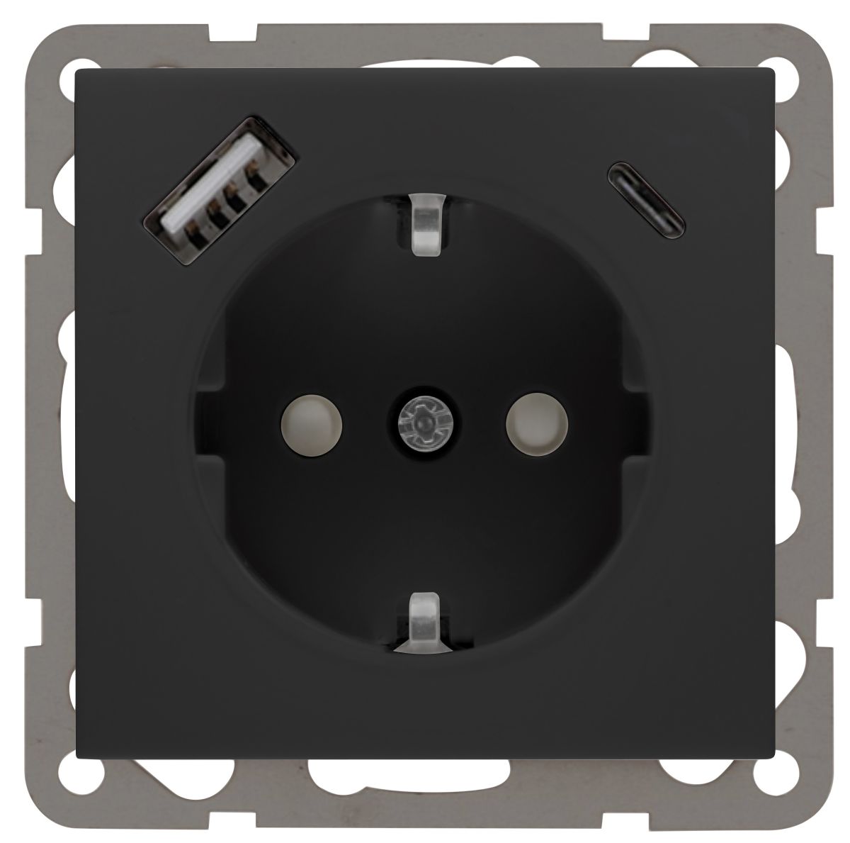 Steckdose mit USB D 6511.193 SI USB CA