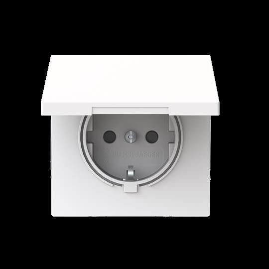 SCHUKO Stekdose Safety+ 20 EUKBR-44G