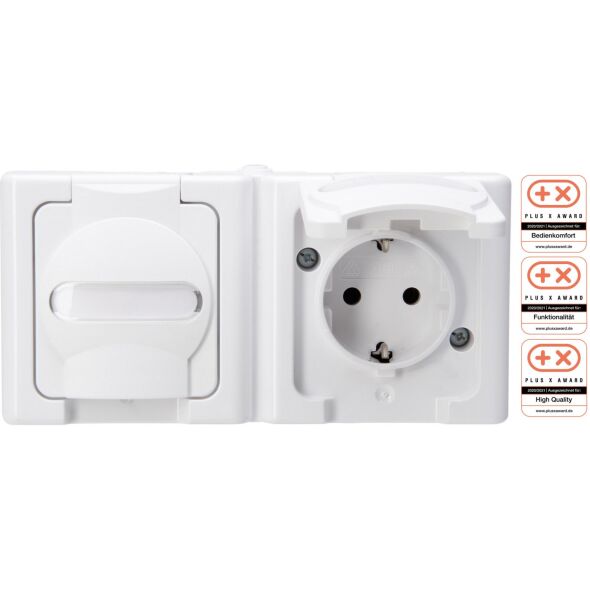 Schutzk.-Steckdose 2f. 131202003