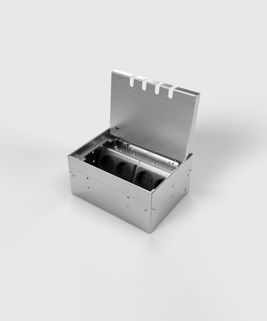 Bodensteckdose 8904BB1